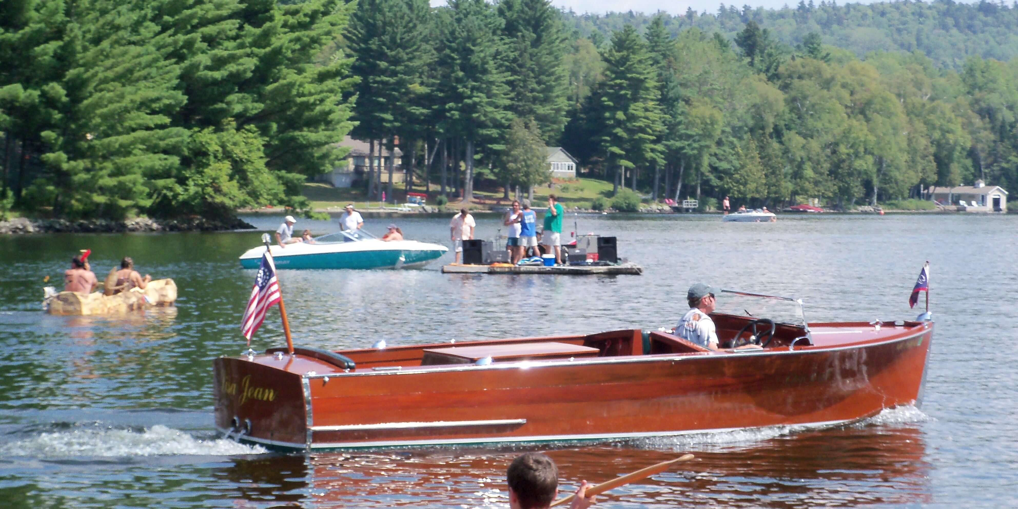 Oquossoc Days event in the Rangeley Lakes Region of Maine